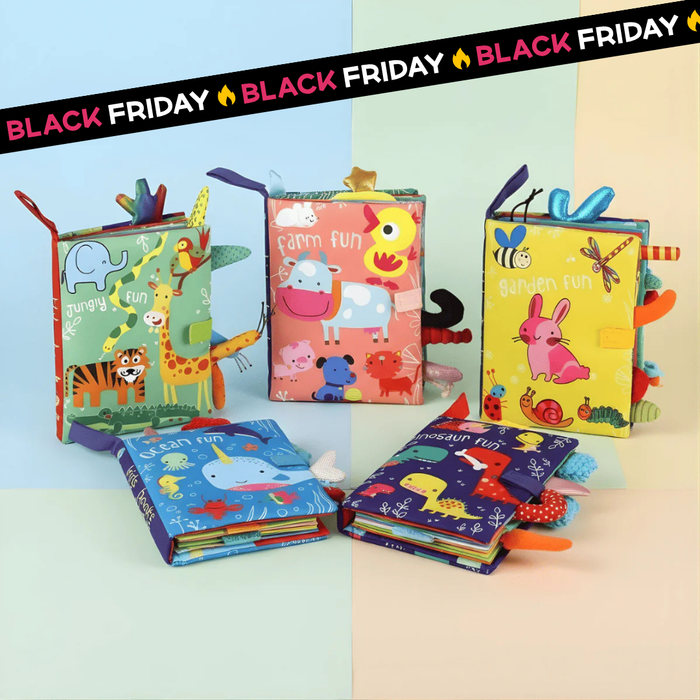 Libro Soft Book Sensoriale Animaletti