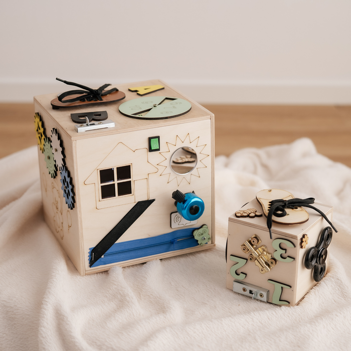 Cubo Interattivo Montessori Multi Attività