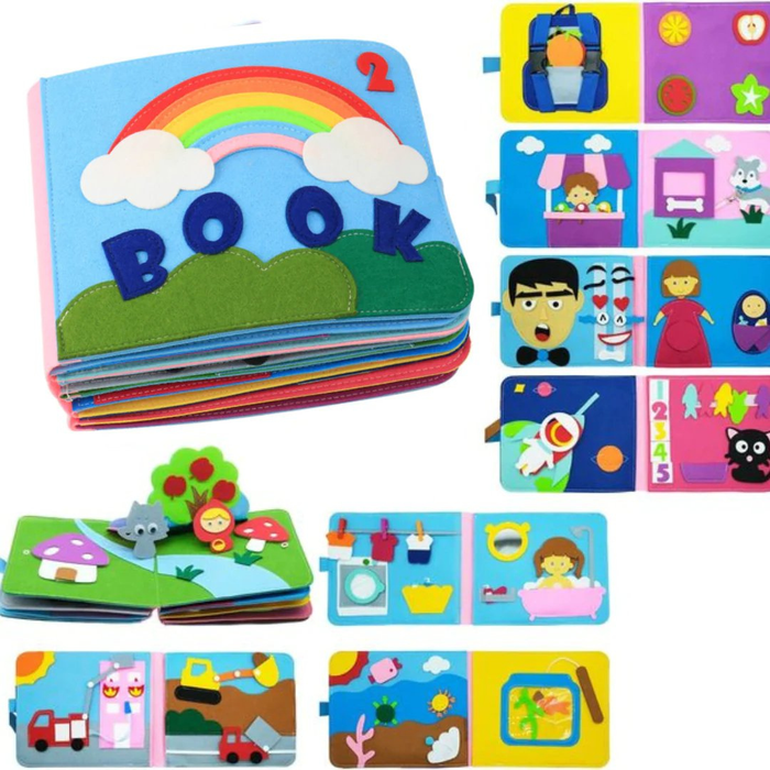 Bundle Magia del Feltro Montessori