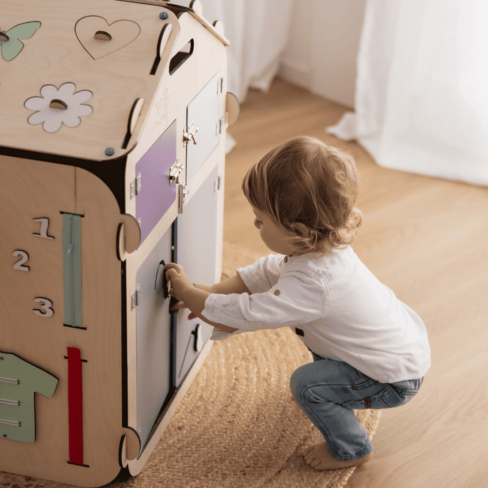 Maxi Casetta Montessori Multi Attività Happy Home