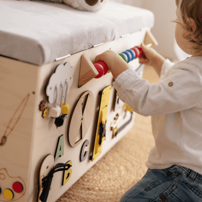 Cassapanca Montessori Multi Attività Porta Giochi