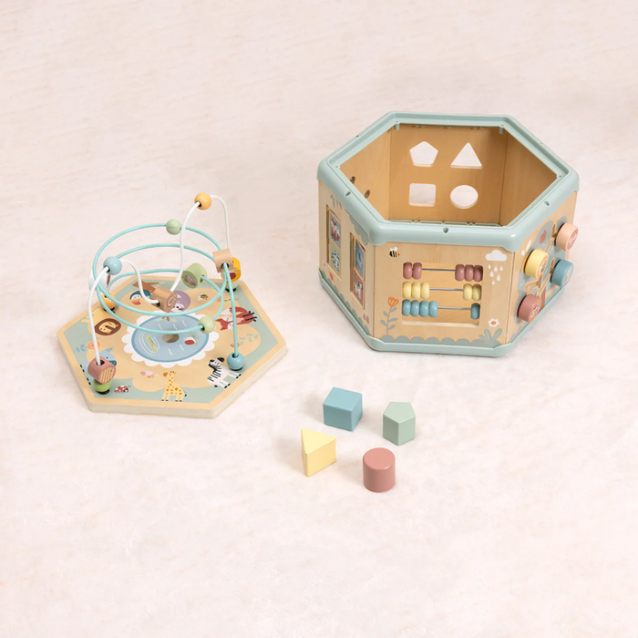 Cubo Multi Attività 7 in 1 Pastello