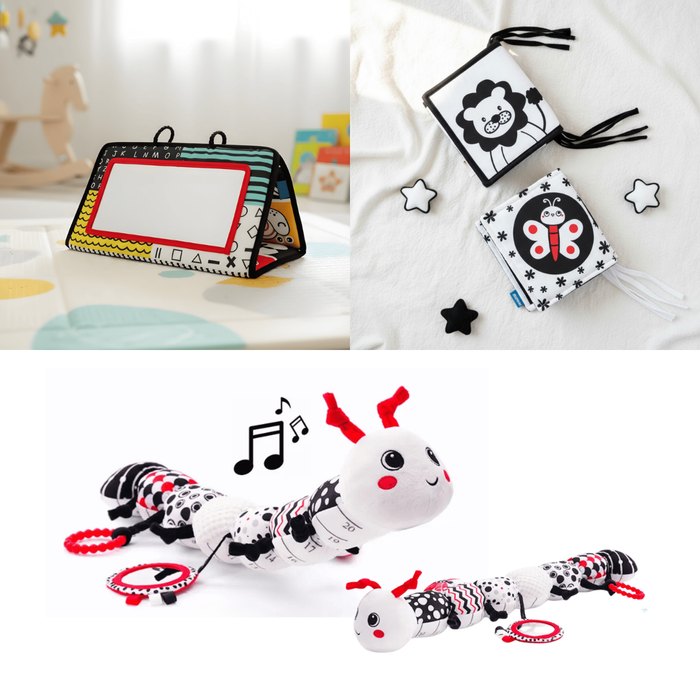 Bundle Neonato Montessori Black & White