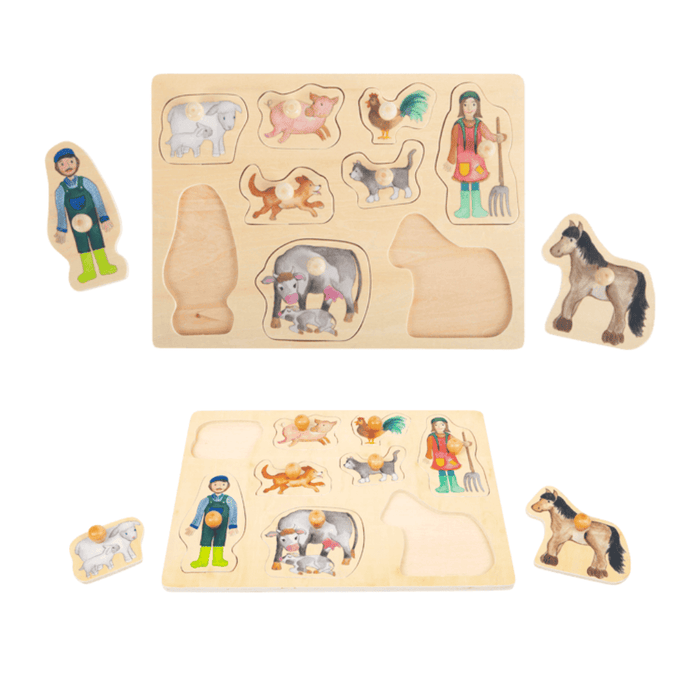 Puzzle Legno Illustrato 12 Mesi+