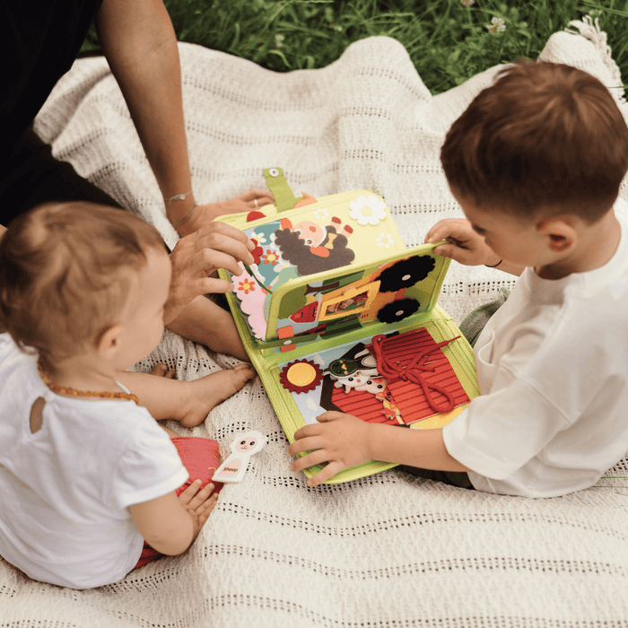 Interactive book Montessori Fattoria
