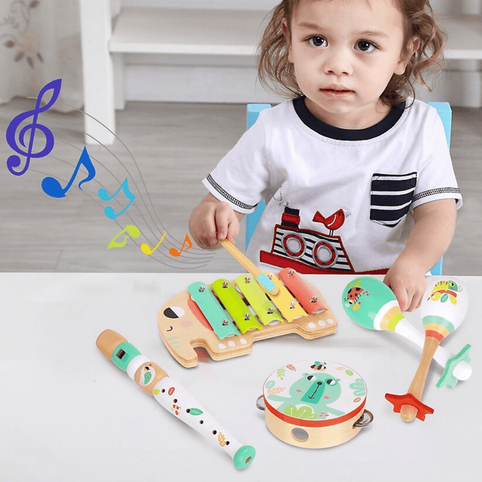 Set Strumenti Musicali Legno