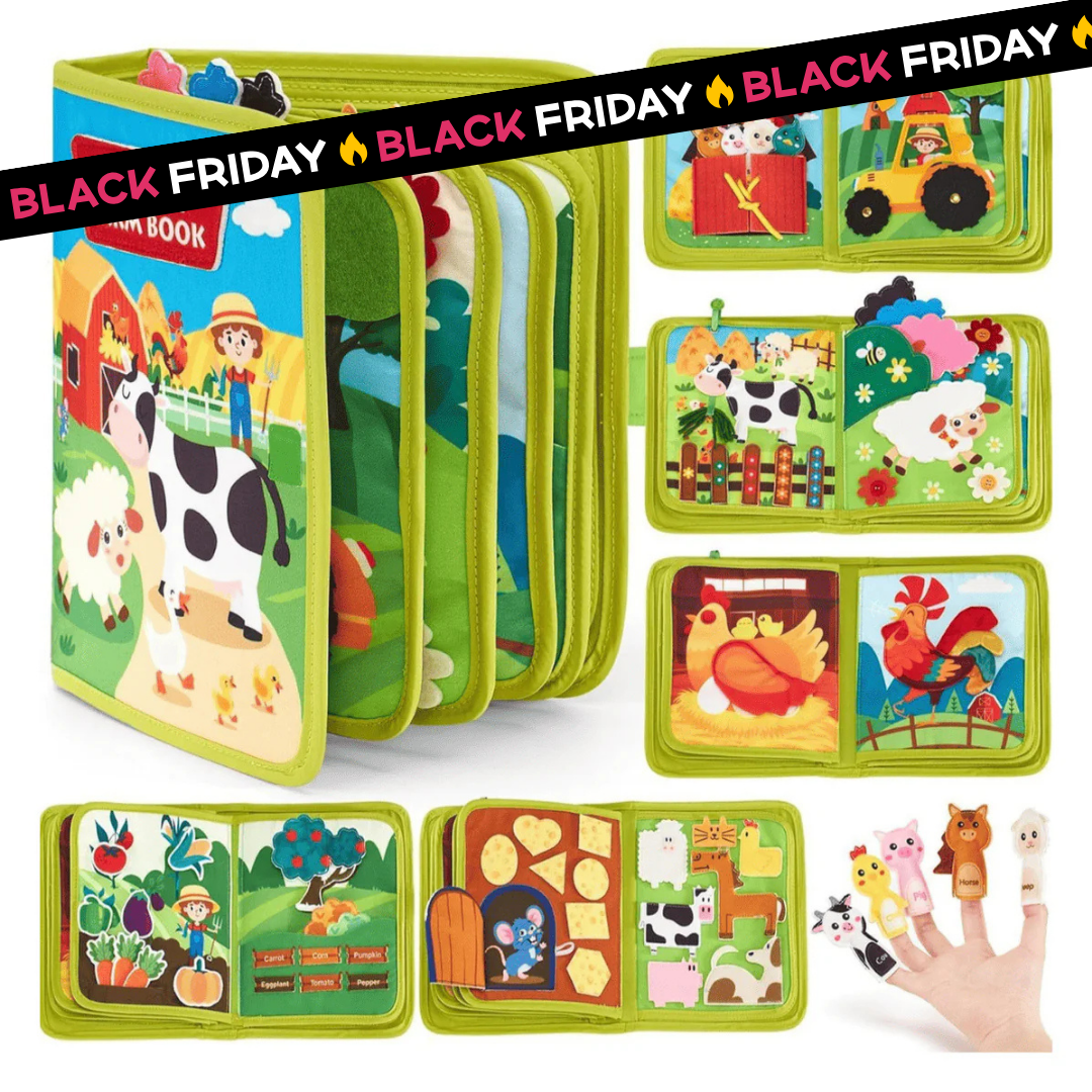 Libro Interattivo Montessori Fattoria