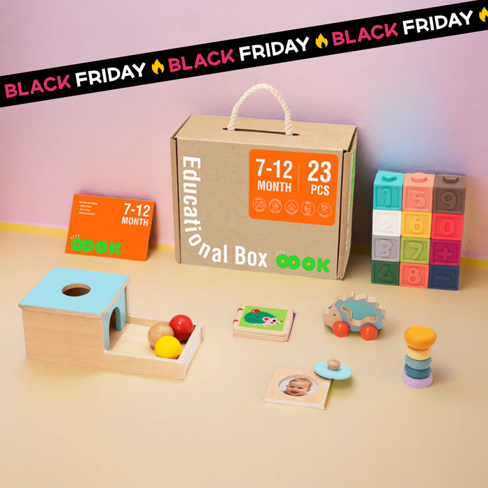 Box Giochi Montessori 7-12 Mesi