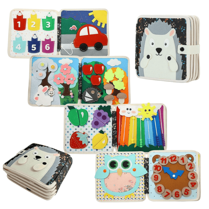 Libro Soft Book in Feltro Animaletti