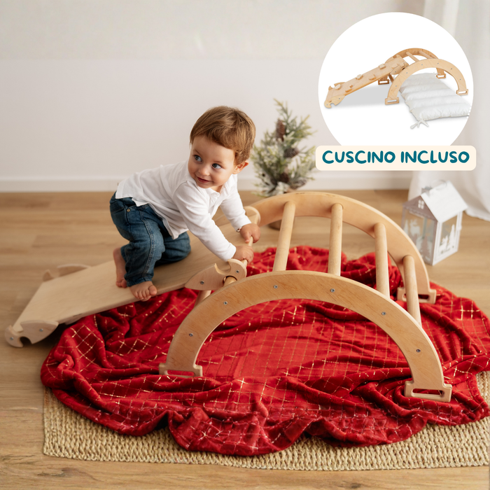Arco Dondolo Montessori con Cuscino
