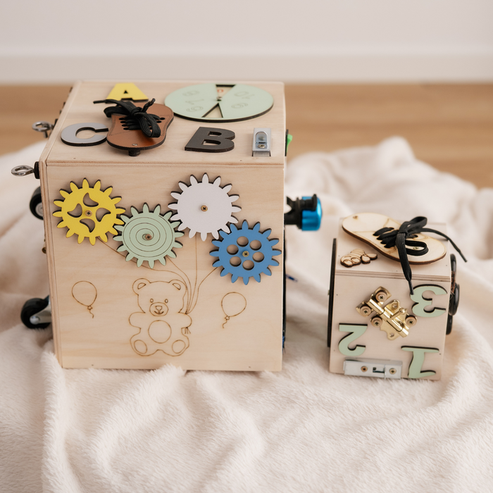 Cubo Interattivo Montessori Multi Attività