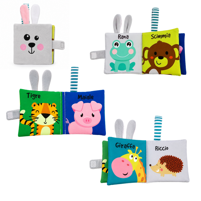 Libro Morbido Peluche Neonato Prime Scoperte