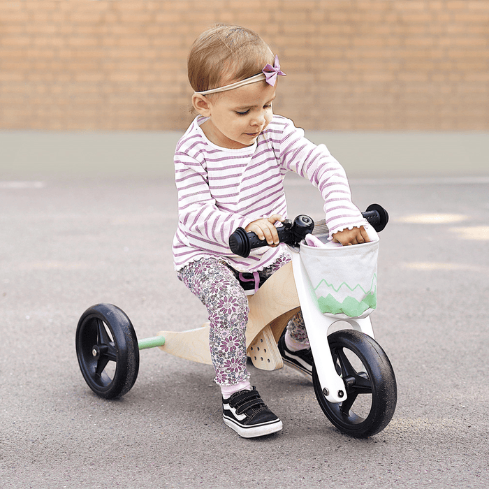 Biciclettina Triciclo Maxi Verde Salvia 2 in 1