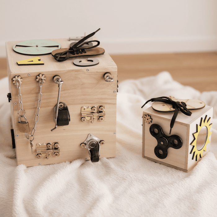 Cubo Interattivo Montessori Multi Attività
