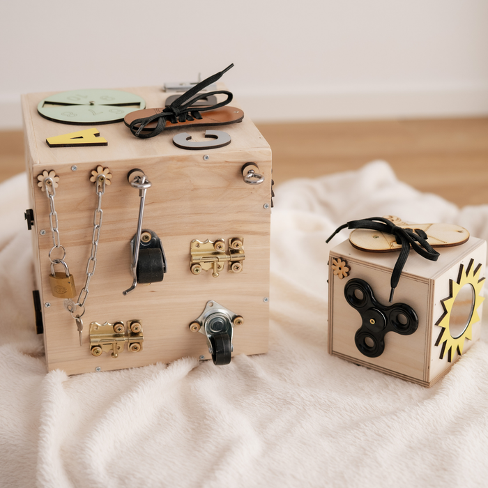 Cubo Interattivo Montessori Multi Attività