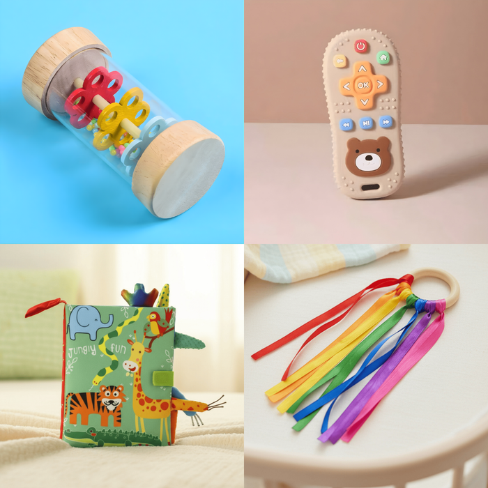 Bundle Neonato Montessori Multicolor