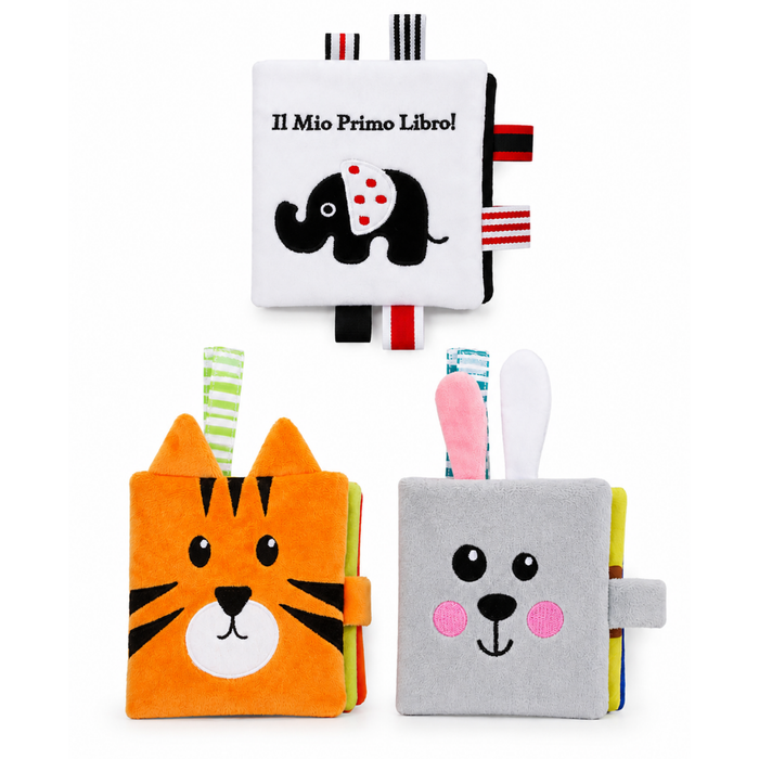 Libro Morbido Peluche Neonato Prime Scoperte