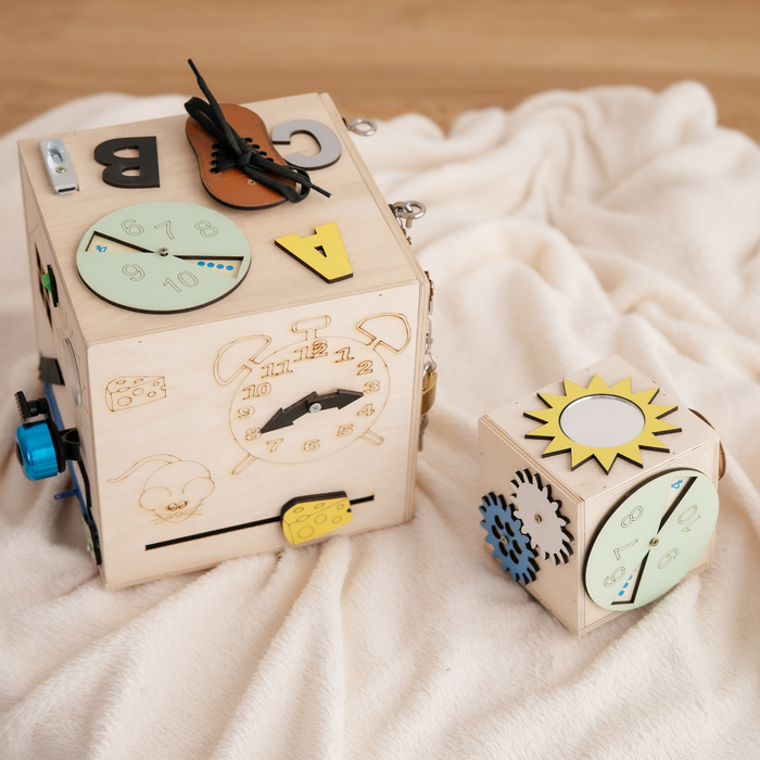 Cubo Interattivo Montessori Multi Attività