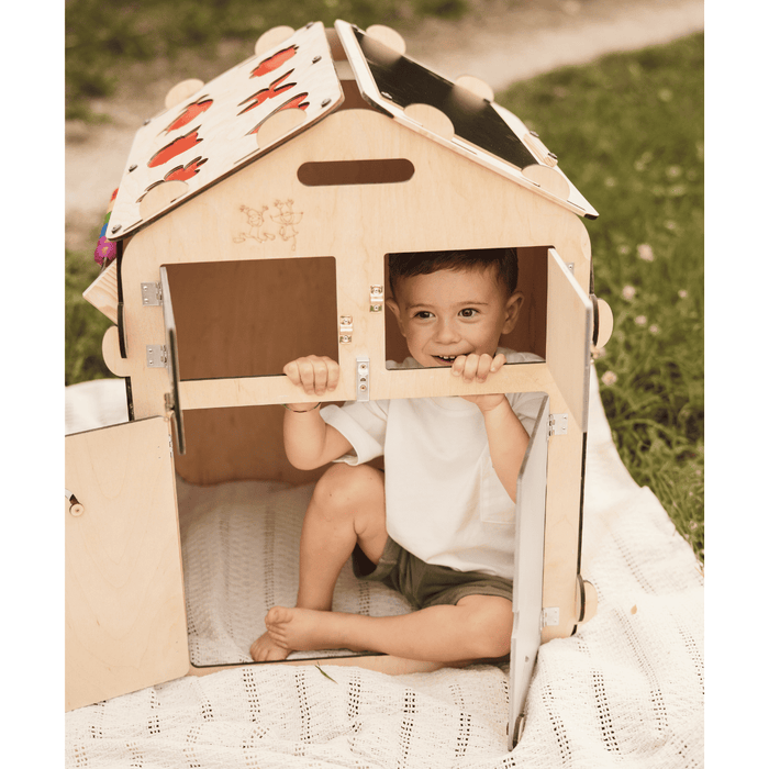 Maxi Casetta Montessori Multi Attività Happy Home