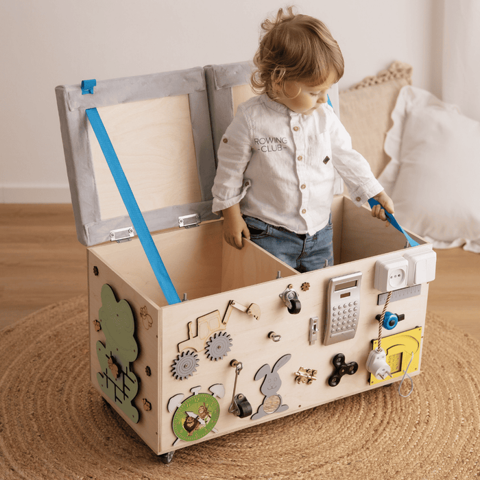 Cassapanca Montessori Multi Attività Porta Giochi