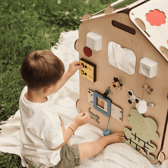 Maxi Casetta Montessori Multi Attività Happy Home