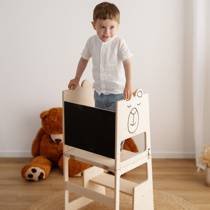 Montessori Tower 3 in 1 Table and Chair