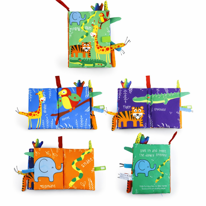 Libro Soft Book Sensoriale Animaletti