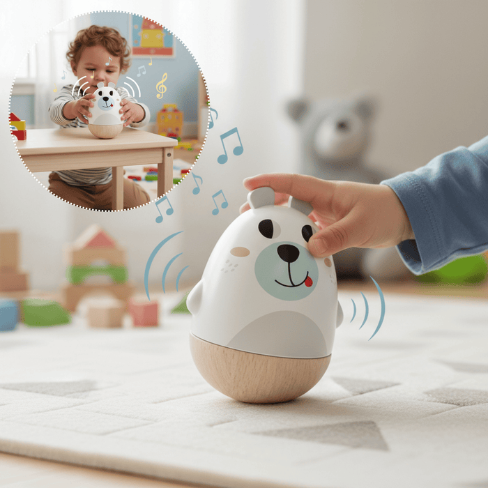 Sempre-in-piedi Musicale Orso Polare