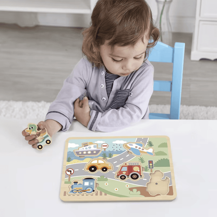 Sound Interactive Wooden Puzzle