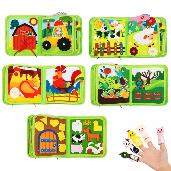 Interaktives Buch Montessori Fattoria