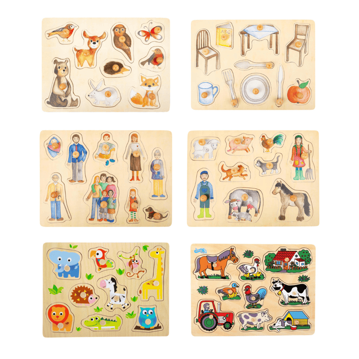 Puzzle Legno Illustrato 12 Mesi+