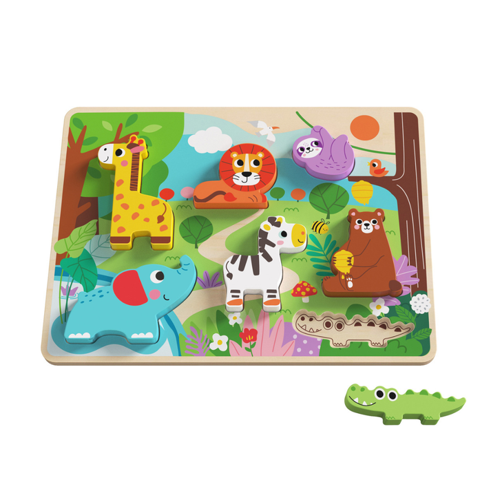 Chunky Puzzle Legno 12 Mesi+