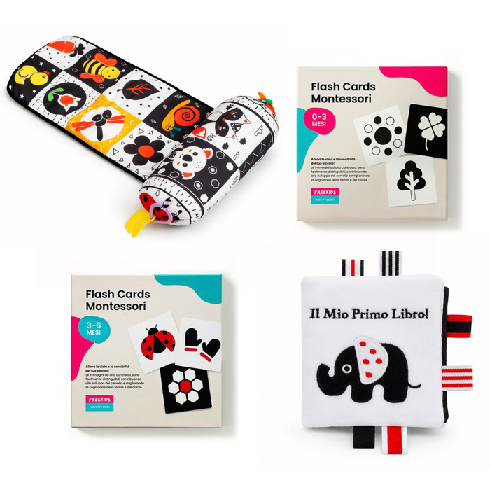 Bundle Tummy Time & Prime Scoperte 0-6 Mesi