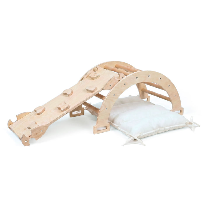 Montessori Wippbogen mit Kissen