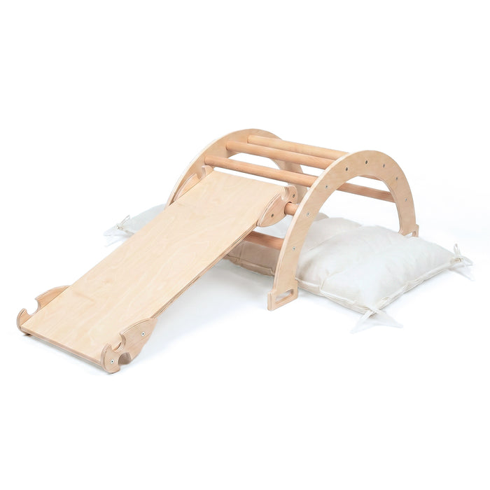 Montessori Wippbogen mit Kissen