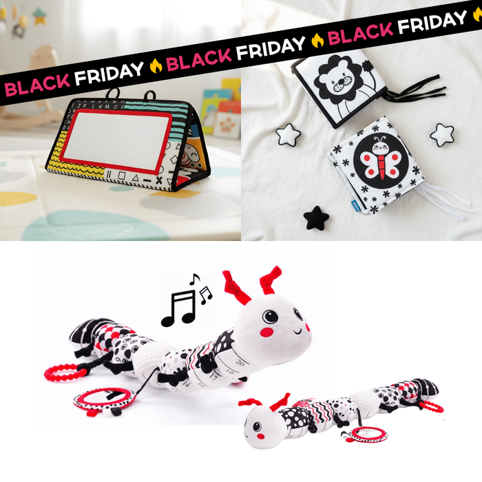 Bundle Neonato Montessori Black & White