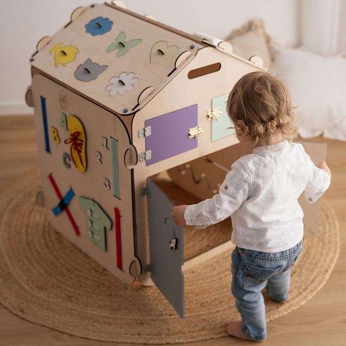 Maxi Casetta Montessori Multi Attività Happy Home
