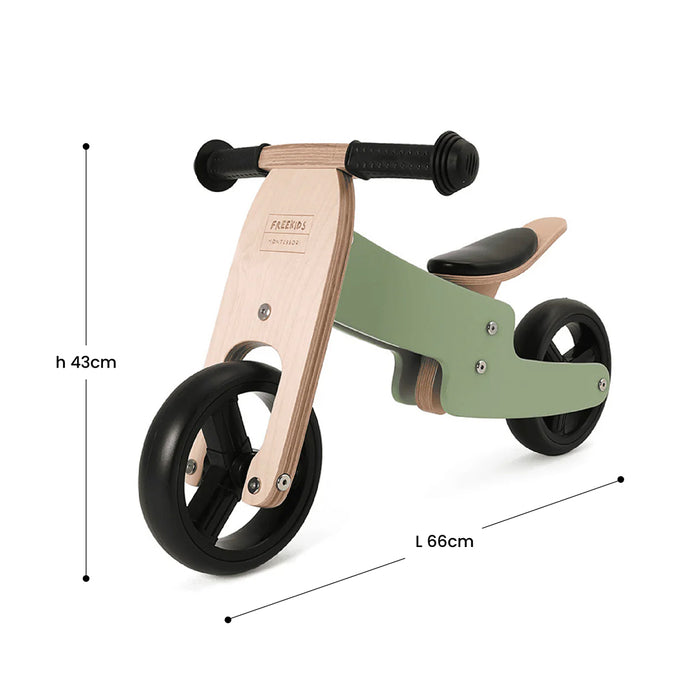 Triciclo & Balance Bike 2 in 1 Bicicletta da Equilibrio