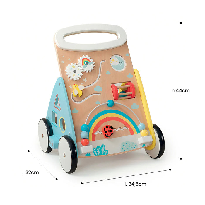 Carrello Primi Passi Rainbow Multifunzione Montessori