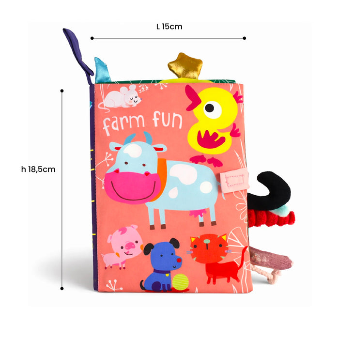 Libro Soft Book Sensoriale Animaletti