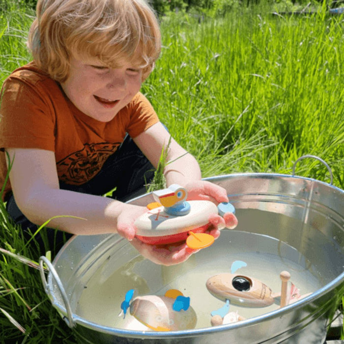 Gioco per il Bagnetto Pellicano - FREEKIDS MONTESSORI