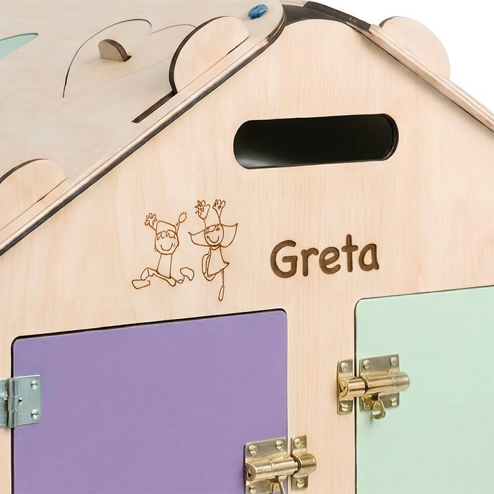 Maxi Casetta Montessori Multi Attività Happy Home