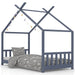 Lettino Montessori Casetta con Sbarre Legno Massello di Pino - FREEKIDS MONTESSORI