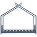 Lettino Montessori Casetta con Sbarre Legno Massello di Pino - FREEKIDS MONTESSORI
