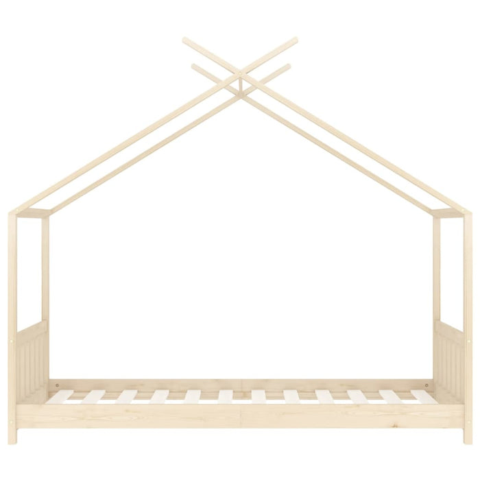 Lettino Montessori Casetta con Sbarre Legno Massello di Pino - FREEKIDS MONTESSORI