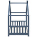 Lettino Montessori Casetta con Sbarre Legno Massello di Pino - FREEKIDS MONTESSORI