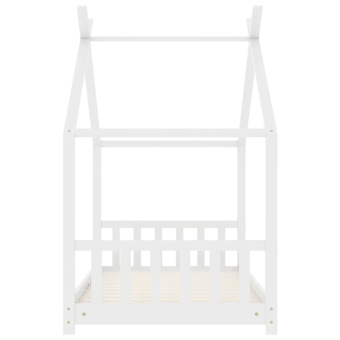 Lettino Montessori Casetta con Sbarre Legno Massello di Pino - FREEKIDS MONTESSORI