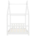 Lettino Montessori Casetta con Sbarre Legno Massello di Pino - FREEKIDS MONTESSORI