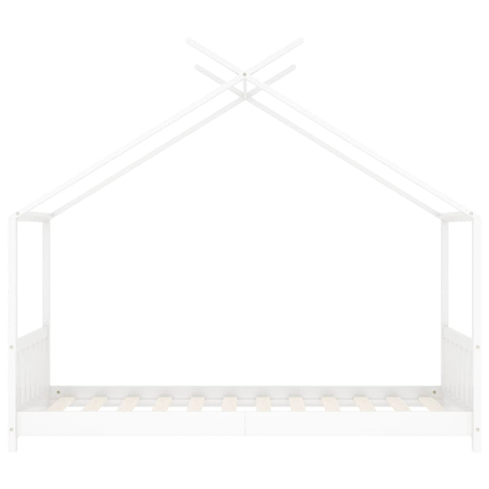Lettino Montessori Casetta con Sbarre Legno Massello di Pino - FREEKIDS MONTESSORI