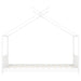 Lettino Montessori Casetta con Sbarre Legno Massello di Pino - FREEKIDS MONTESSORI